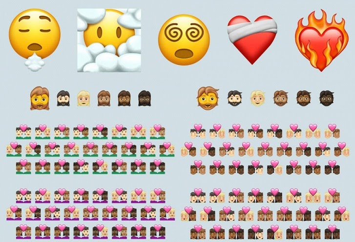 новые emoji 2021 года